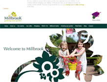 Tablet Screenshot of millbrookgc.co.uk